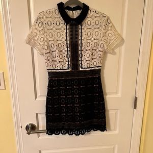 Self portrait school girl dress runs small